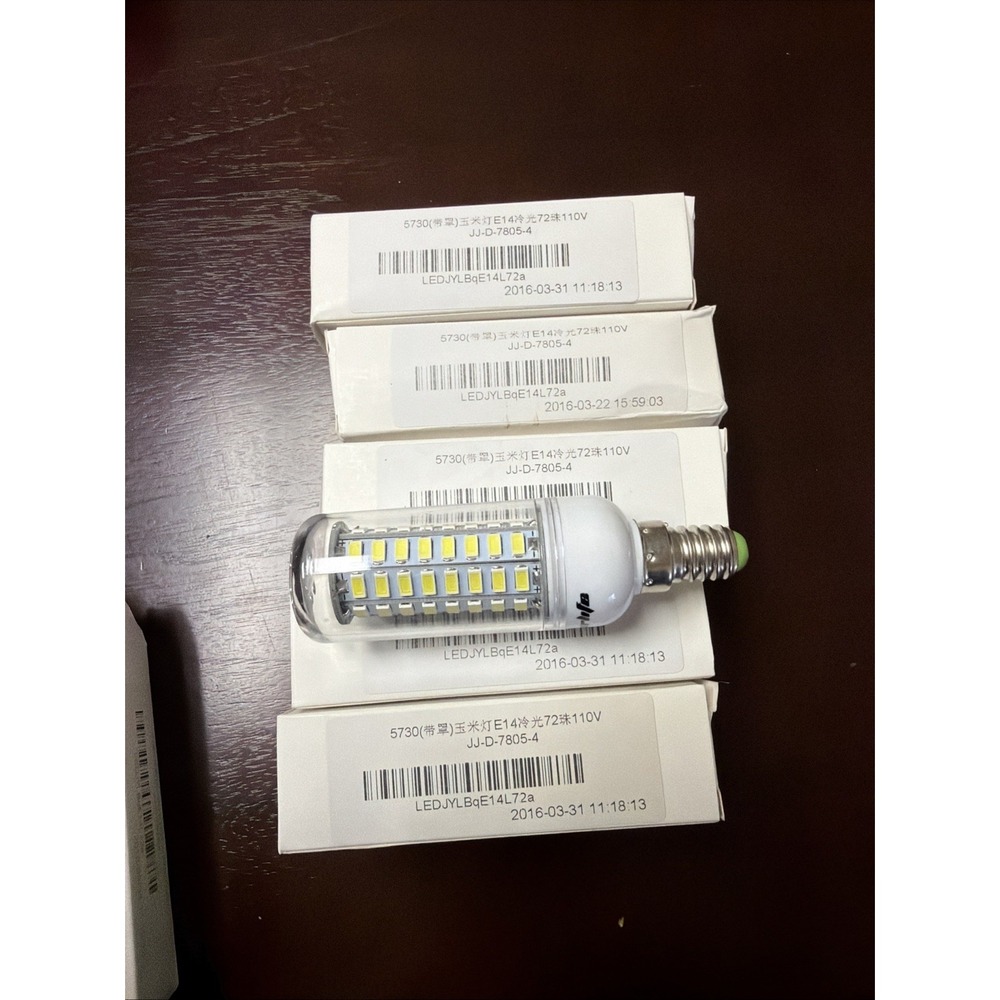 E14 LED Lamp E14 LED Smd 5730 110v Corn Light Bulbs 72leds Lamparas LED